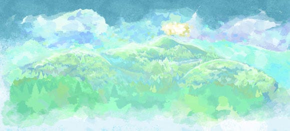 soft background painting
