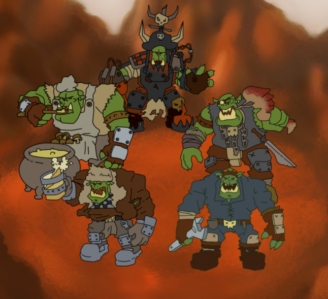 Updated Orkward menu