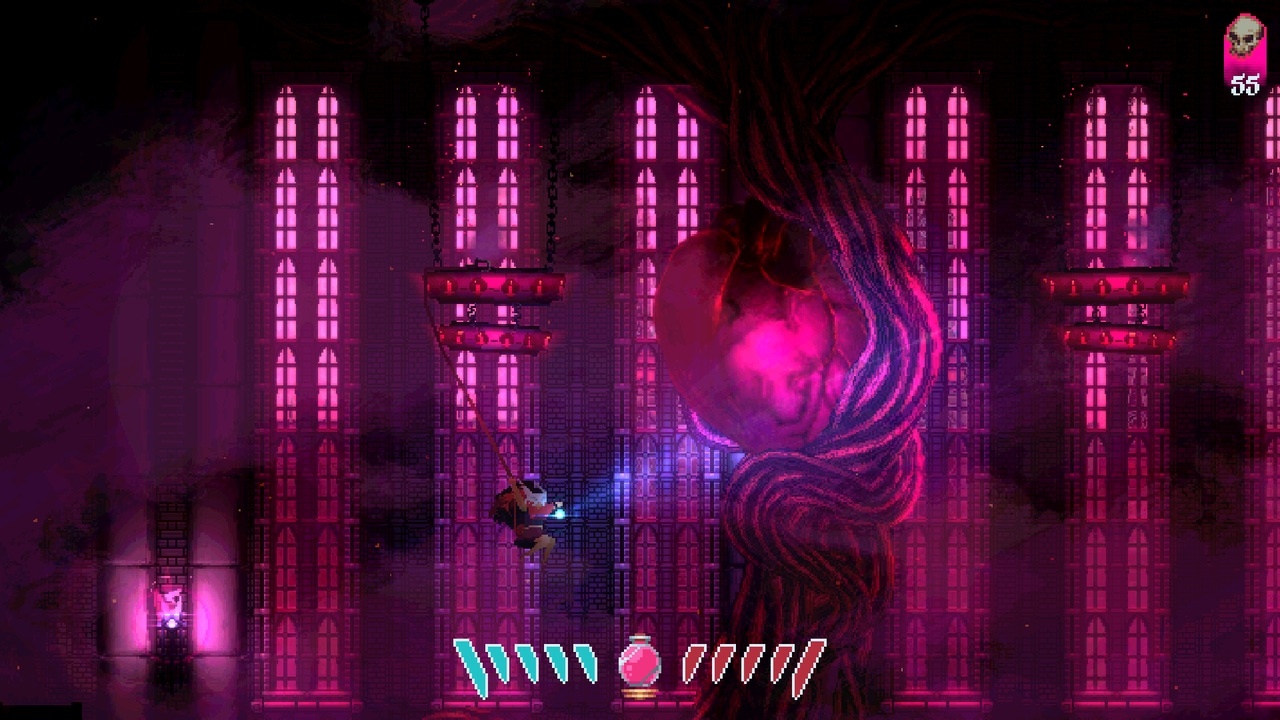 Image from Death Machine by Philip Froelich, an example of a 2D-dynamically lit game using 2D-Normal maps releasing in 2024. Image from Death Machine by Philip Froelich, an example of a 2D-dynamically lit game using 2D-Normal maps releasing in 2024.