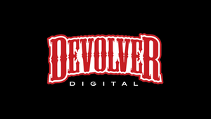 The Devolver logo on a black background The Devolver logo on a black background