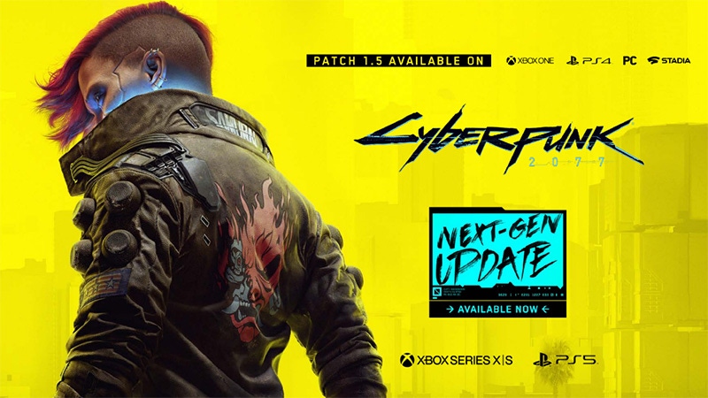 Key art for Cyberpunk 2077 patch 1.5 Key art for Cyberpunk 2077 patch 1.5