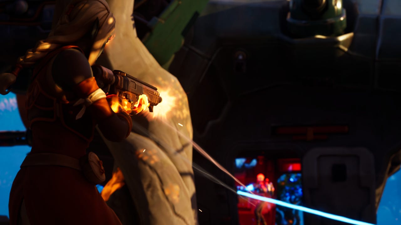 Fortnite中重现的探索岛屿,纪念老牌射击游戏