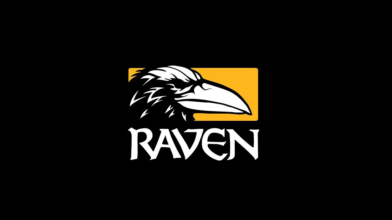 The Raven Software logo on a black background The Raven Software logo on a black background