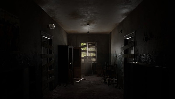 A screenshot from Summer of '58 featuring a dark room lit only by a window. A screenshot from Summer of '58 featuring a dark room lit only by a window.