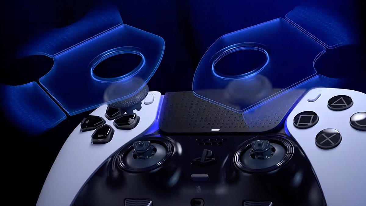 Screenshot of Sony's DualSense Edge controller for the PlayStation 5. Screenshot of Sony's DualSense Edge controller for the PlayStation 5.