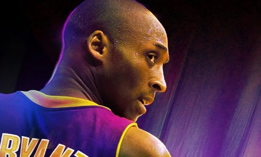 The late Kobe Bryant as the poster athlete for NBA 2K24.