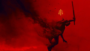 Teaser image for Rebel Wolves' debut project, Dawnwalker.