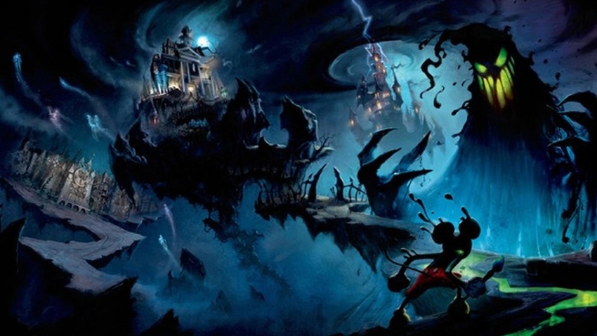 Game Informer cover for Junction Point Studios' Epic Mickey.