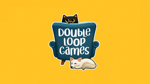 The Double Loop Games logo on a yellow background