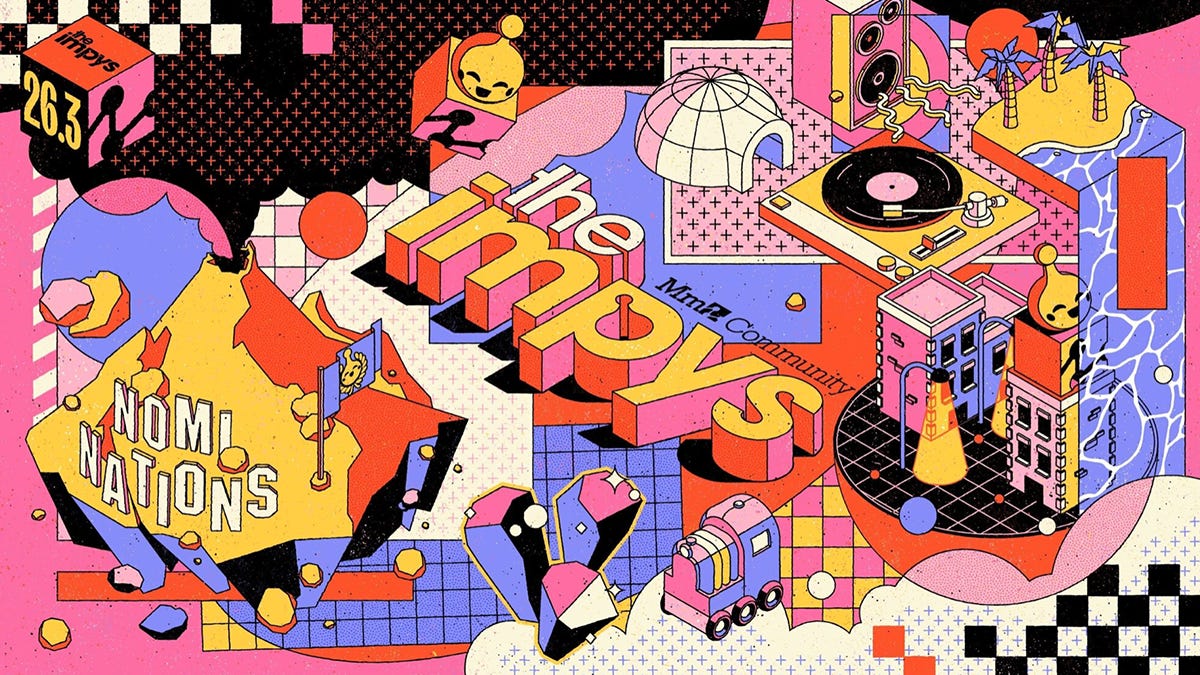 Impys第四届奖项现场