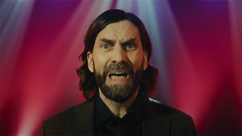 Live-action Alan Wake in Alan Wake II. Live-action Alan Wake in Alan Wake II.