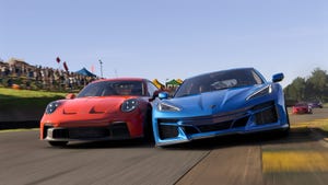 Two cars from Forza Motorsport