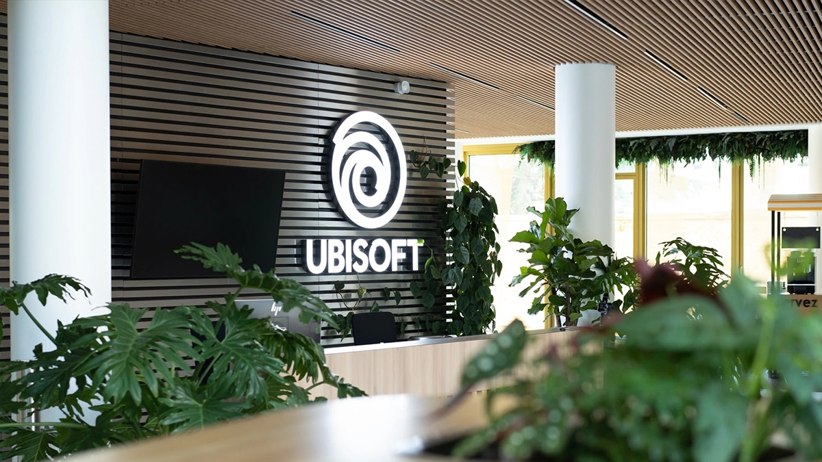 Photograph of the Ubisoft offices. Photograph of the Ubisoft offices.