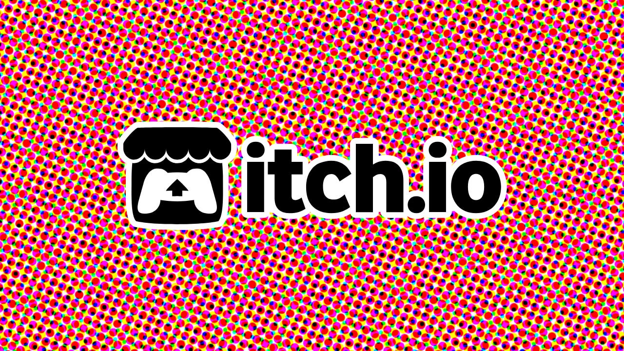 Itch.io平台封面图片,展示平台封面设计