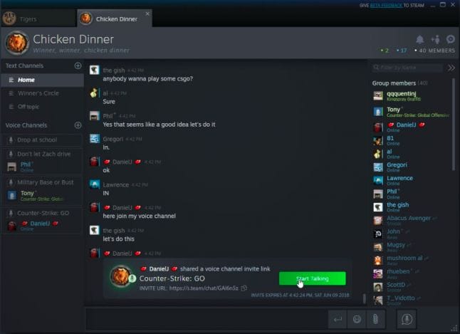 Valve unveils new, Discord-like chat features for Steam