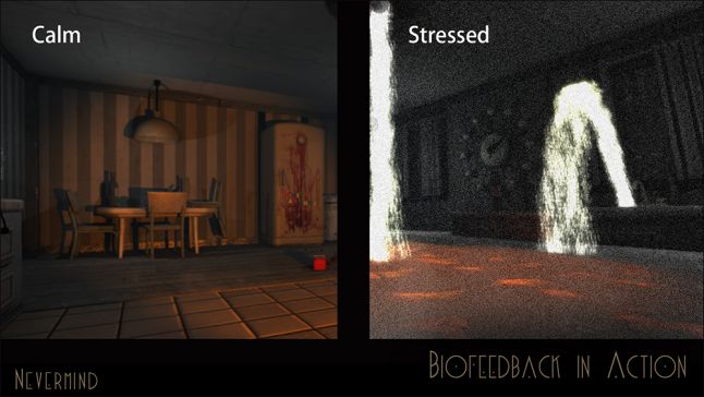 One of the biofeedback "effects" in Nevermind