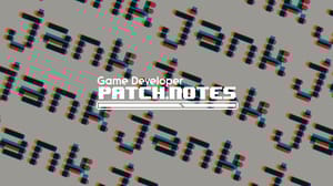 The Patch Notes log overlaid on a background comprised of the Jank logo The Patch Notes log overlaid on a background comprised of the Jank logo