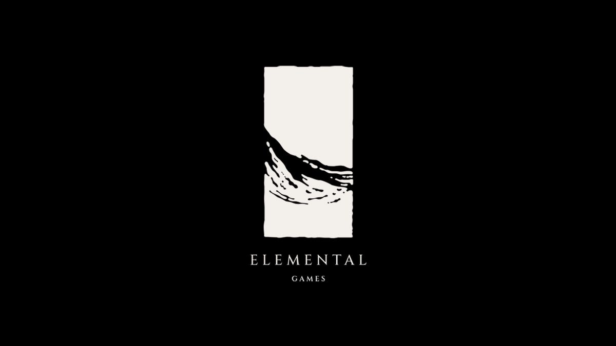 Elemental Games公司标志,展示新成立的游戏工作室