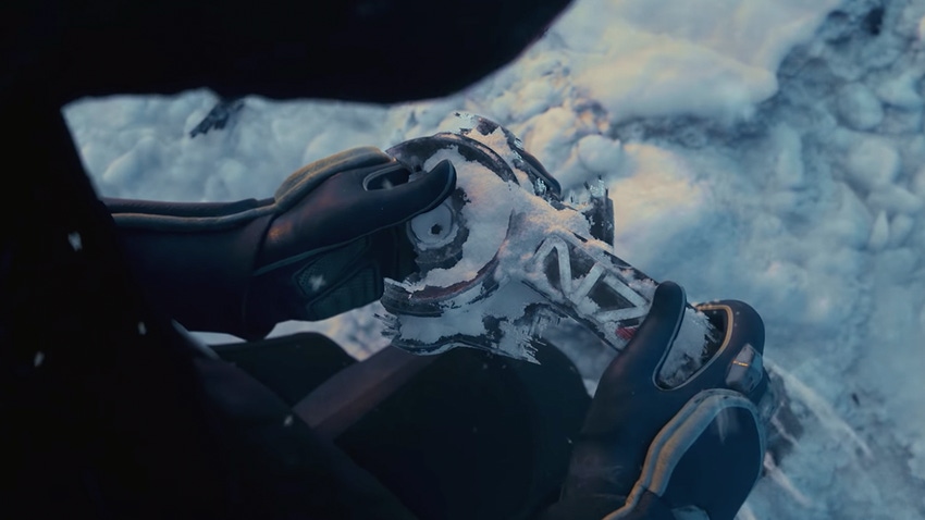 A screenshot from the teaser trailer for the next Mass Effect