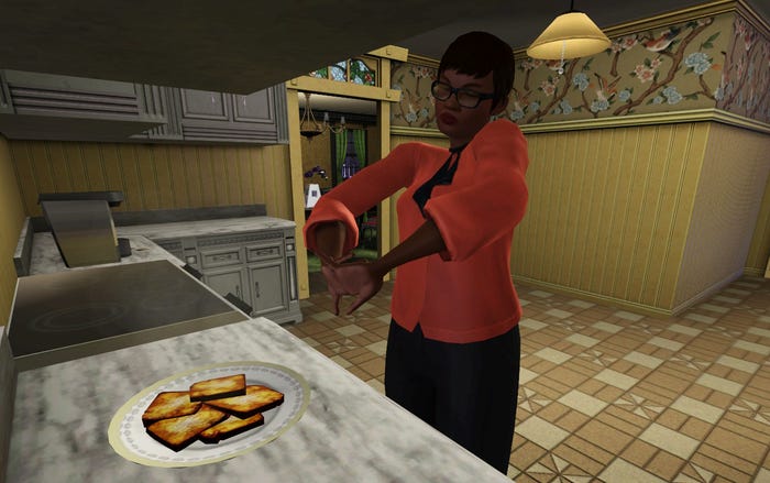 The Sims 3 cooking screenshot