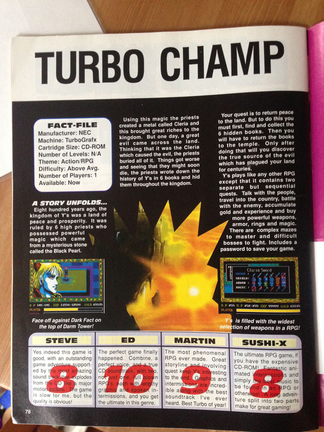 TurboGrafx: The Personal Story