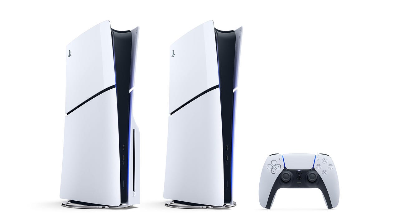 索尼全新PlayStation 5主机外观设计