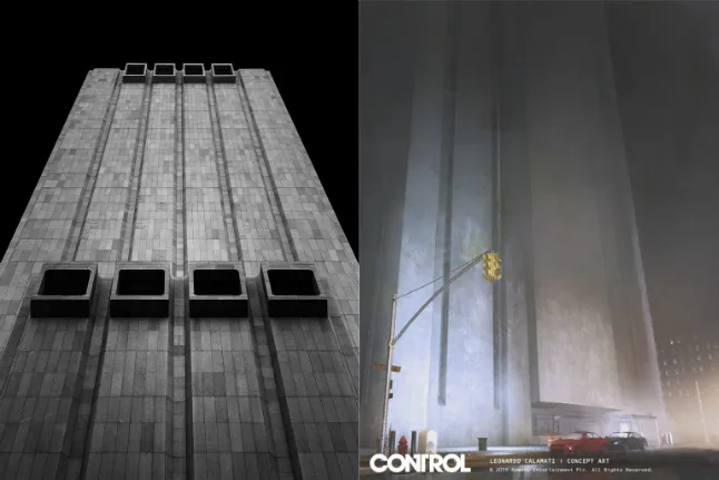 The real buildings that inspired Control's Oldest House