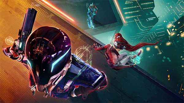 Key art promoting Hyper Scape Key art promoting Hyper Scape