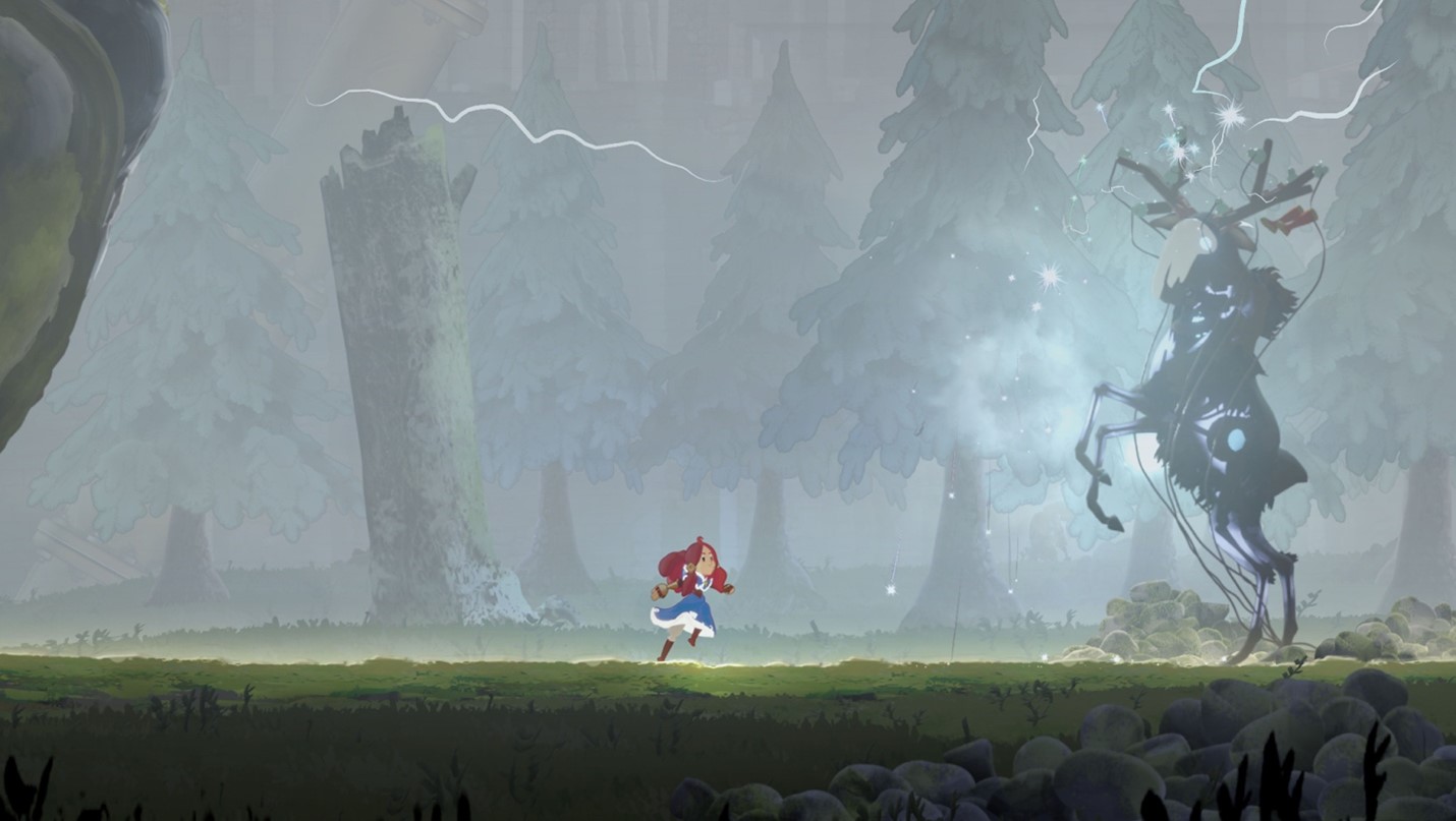 A screenshot from Teslagrad 2.