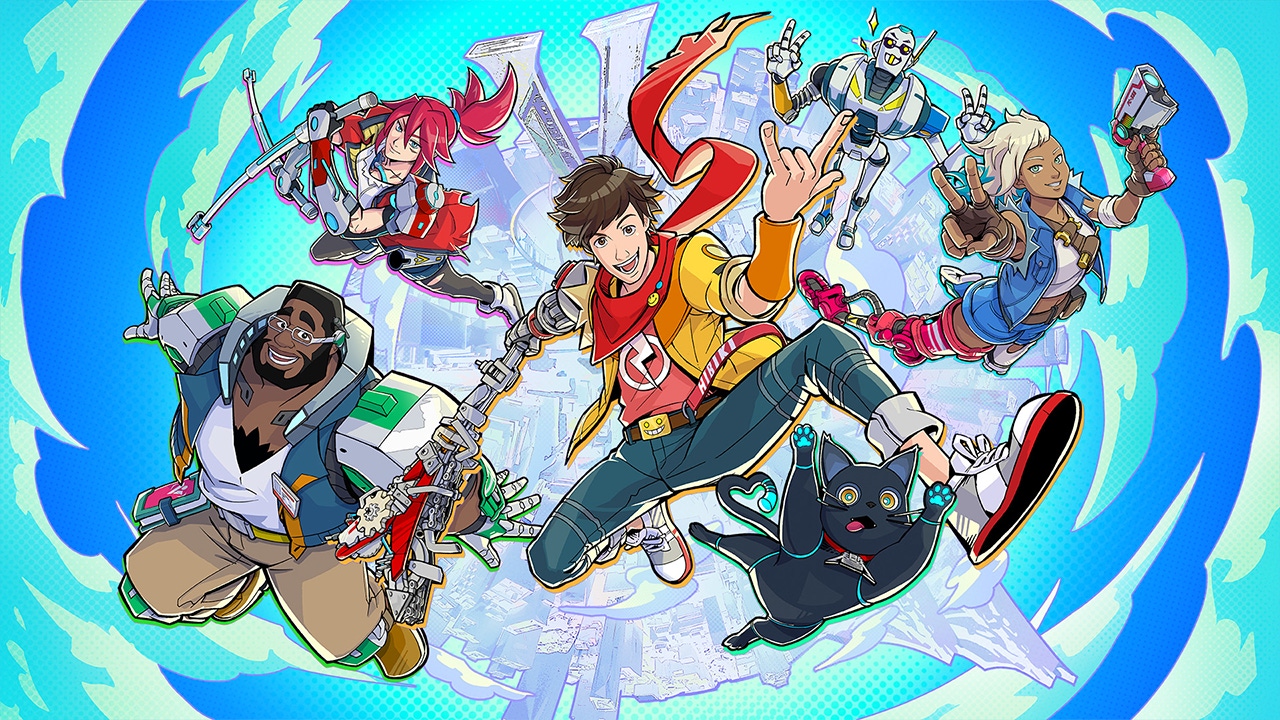 Key artwork for Hi-Fi Rush Key artwork for Hi-Fi Rush