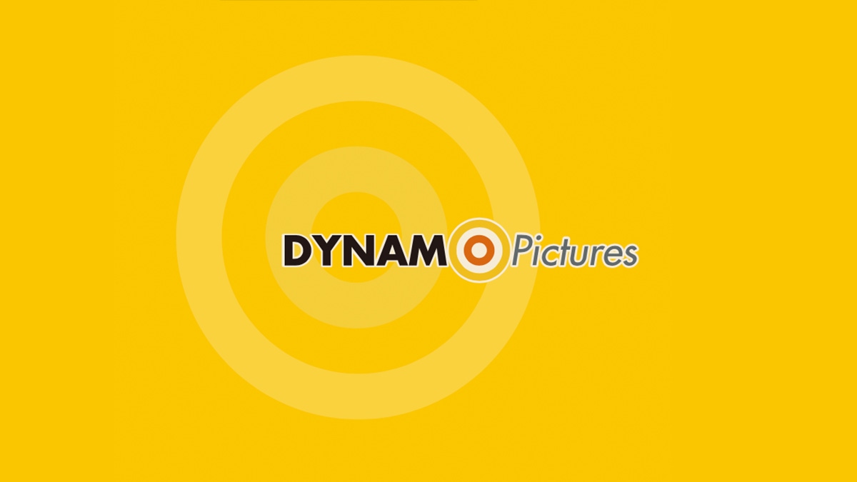 The Dynamo Pictures Logo on a vibrant yellow background The Dynamo Pictures Logo on a vibrant yellow background