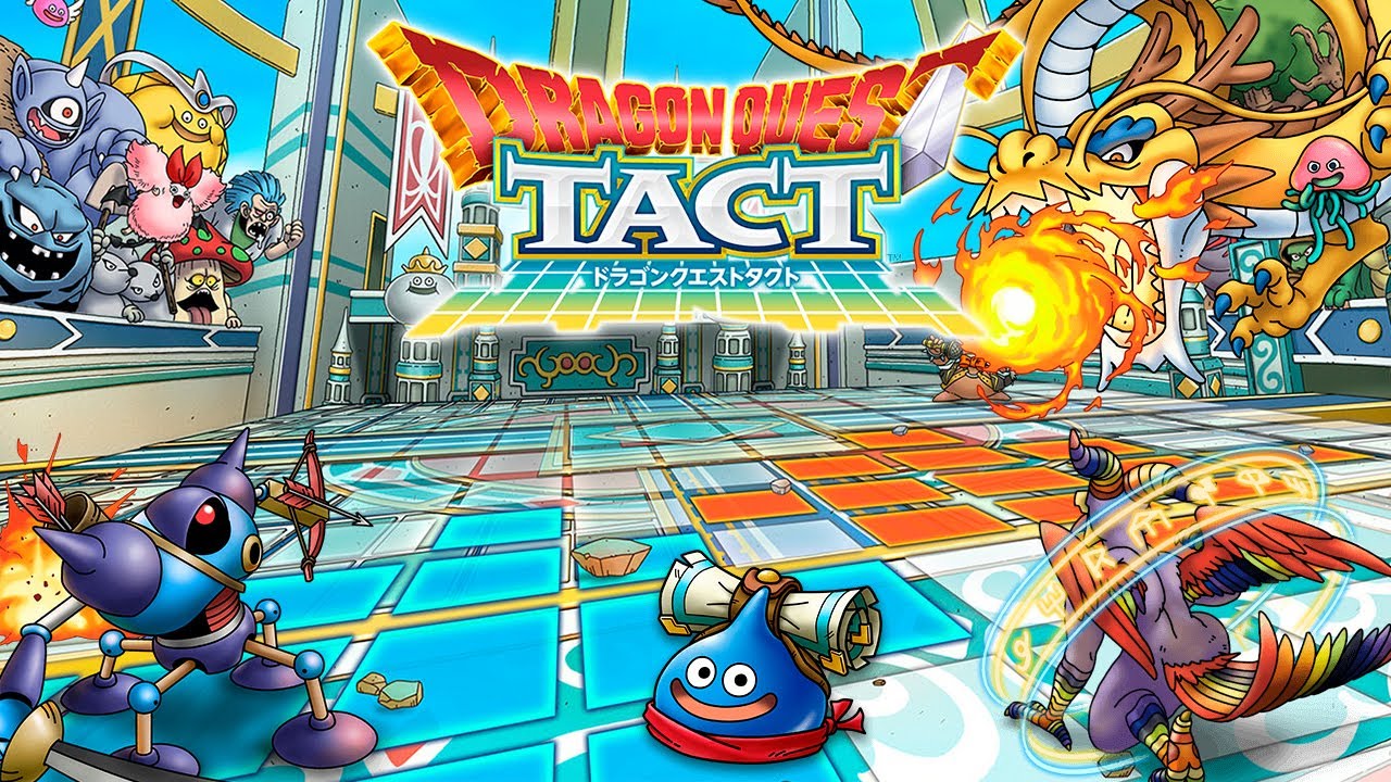 Cover art for Square Enix's mobile game, Dragon Quest Tact. Cover art for Square Enix's mobile game, Dragon Quest Tact.