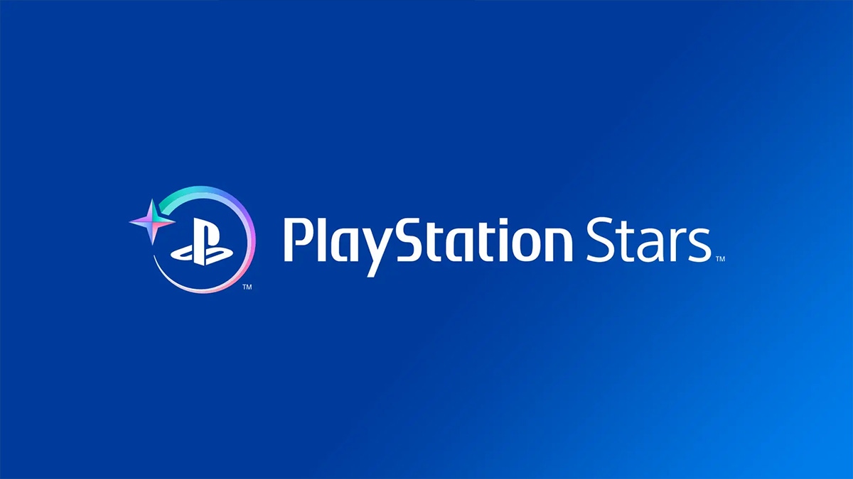 The PlayStation Stars logo on a blue background The PlayStation Stars logo on a blue background
