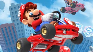 Art for Nintendo's Mario Kart Tour, taken from the Nintendo website.