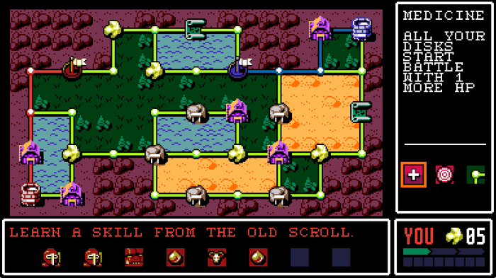 Colorful units on an overworld screen Colorful units on an overworld screen