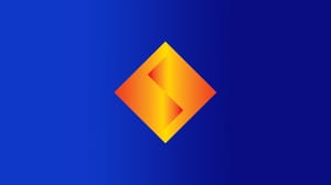The Sony Interactive Entertainment on a blue background The Sony Interactive Entertainment on a blue background