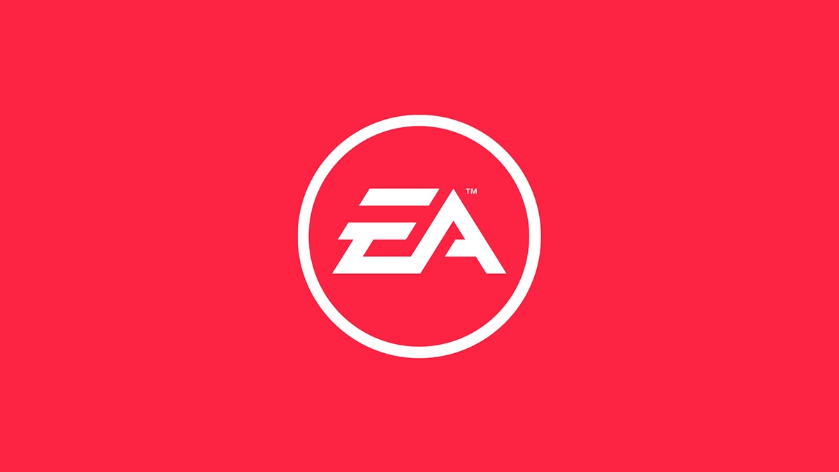 The EA logo on a crimson background The EA logo on a crimson background