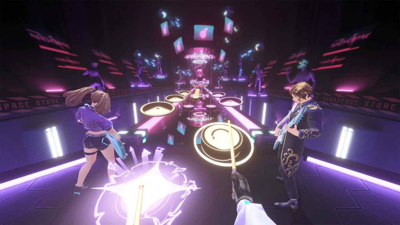 Screenshot from 2024's Band Space. Screenshot from 2024's Band Space.
