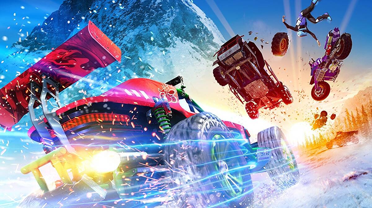 Cover art for Codemasters' Onrush. Cover art for Codemasters' Onrush.