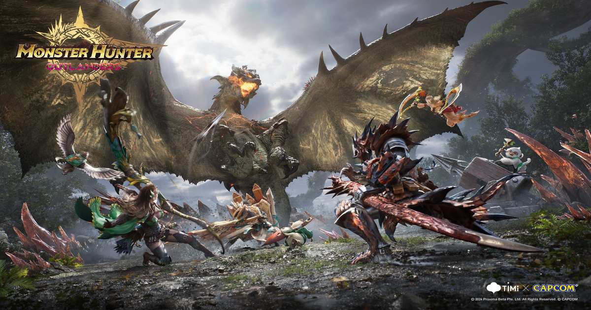 Capcom and TiMi team on mobile-only Monster Hunter Outlanders