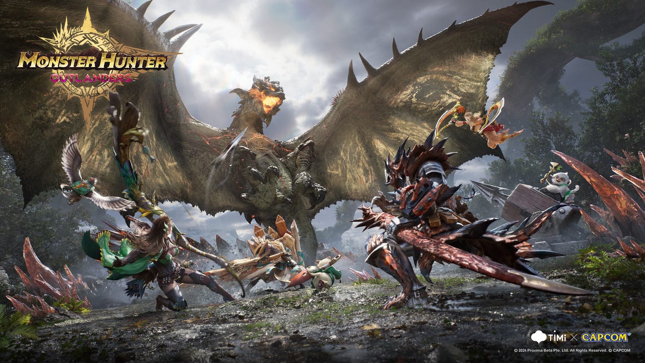 Monster Hunter Outlanders 游戏宣传图