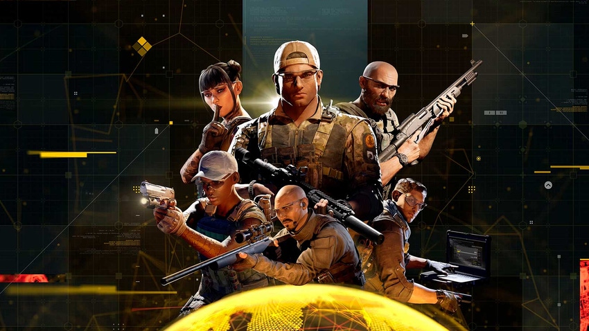 Soldiers in the key art for First Contact's Firewall Ultra.