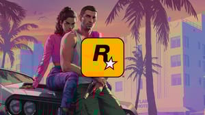 The Rockstar logo overlaid on key artwork for GTA VI The Rockstar logo overlaid on key artwork for GTA VI