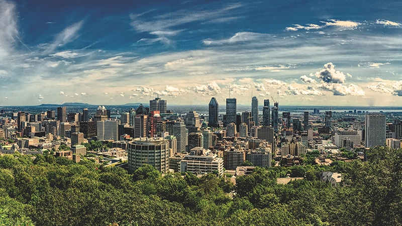 A photo of Montreal.