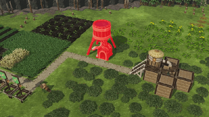 An animated .GIF of the water dump exploit, showing an irrigation tower being destroyed.