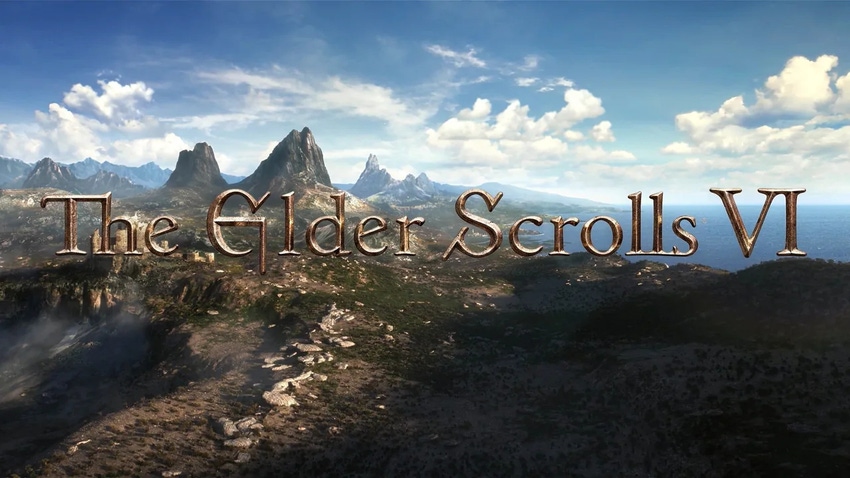 Screenshot from the reveal trailer to Bethesda's The Elder Scrolls VI.