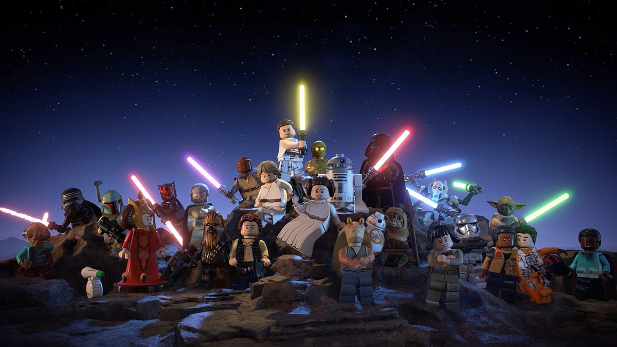 《LEGO 星球大战:天行者传说》游戏封面