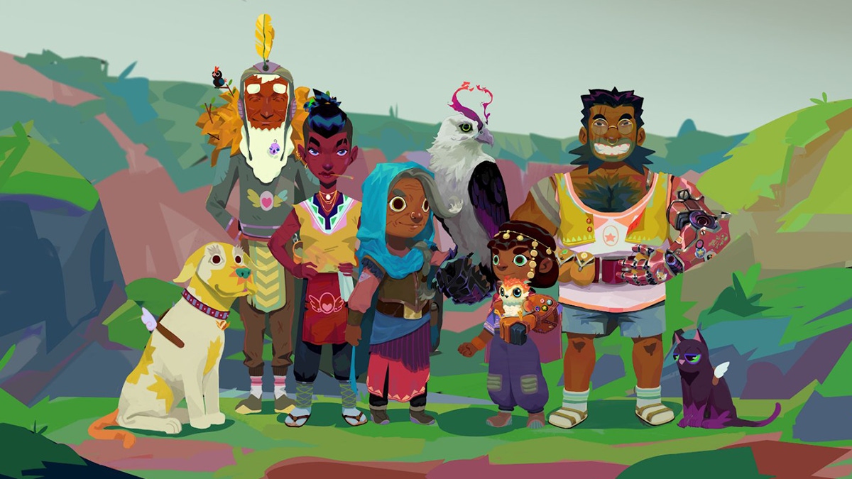 Falcon Age Adventures artwork created for a pitch deck Falcon Age Adventures artwork created for a pitch deck