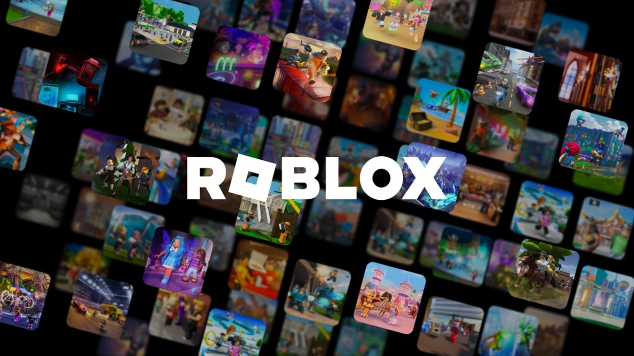 The Roblox logo on a stylised background The Roblox logo on a stylised background