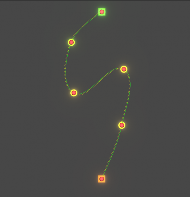Shape Template for a path
